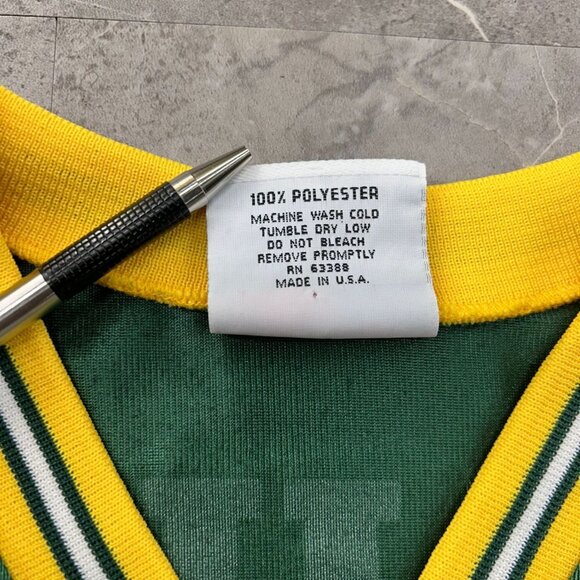 90s Vintage Green Bay Packers Jersey Mens Large Reggie White Logo Athletic NFL - Picture 7 of 10